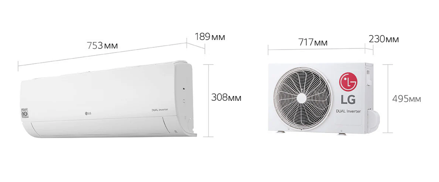 Сплит-система LG Eco S09EQR Сплит-система LG Eco S09EQR